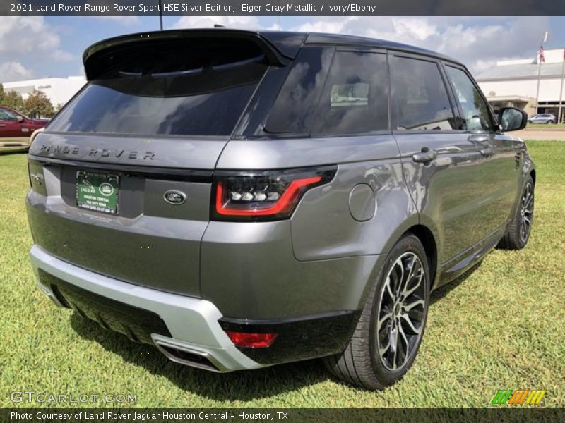 Eiger Gray Metallic / Ivory/Ebony 2021 Land Rover Range Rover Sport HSE Silver Edition