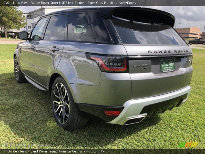 Eiger Gray Metallic / Ivory/Ebony 2021 Land Rover Range Rover Sport HSE Silver Edition