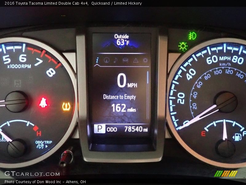 Quicksand / Limited Hickory 2016 Toyota Tacoma Limited Double Cab 4x4