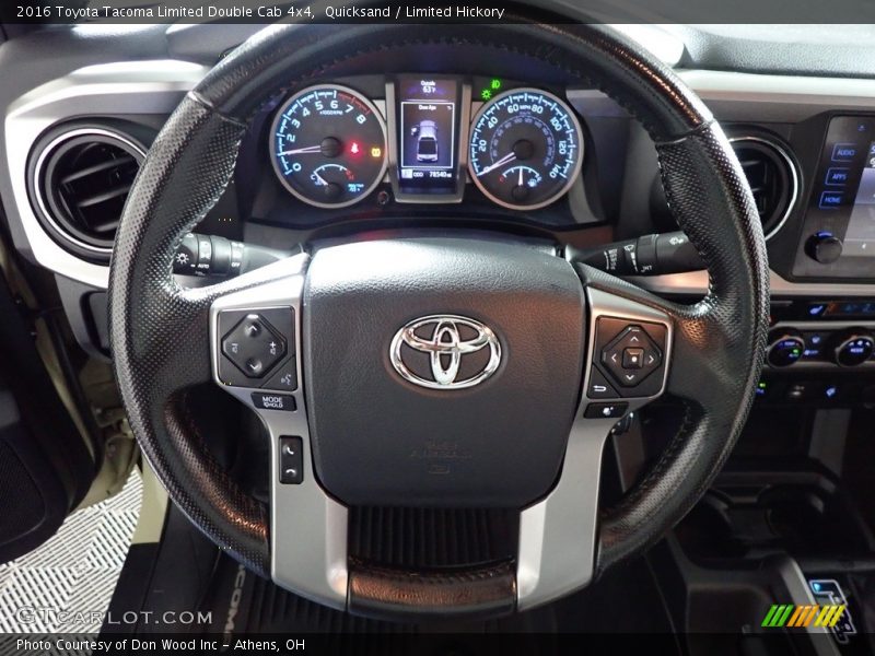  2016 Tacoma Limited Double Cab 4x4 Steering Wheel