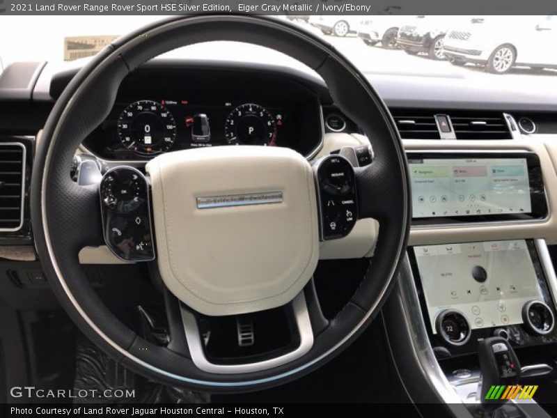  2021 Range Rover Sport HSE Silver Edition Steering Wheel