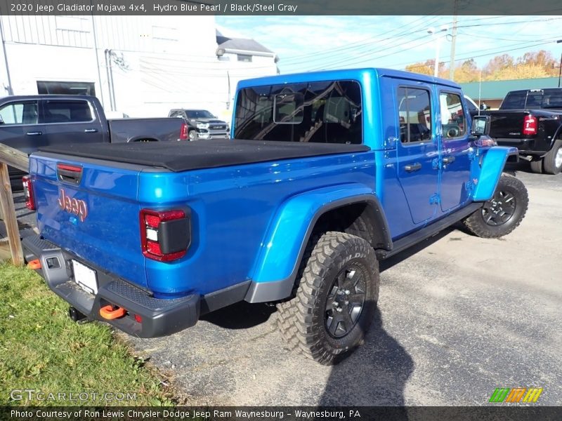 Hydro Blue Pearl / Black/Steel Gray 2020 Jeep Gladiator Mojave 4x4