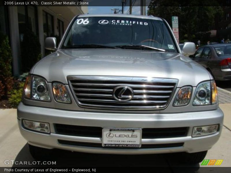 Classic Silver Metallic / Stone 2006 Lexus LX 470