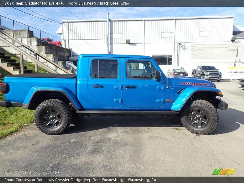 Hydro Blue Pearl / Black/Steel Gray 2020 Jeep Gladiator Mojave 4x4
