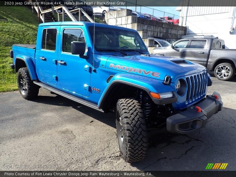 Hydro Blue Pearl / Black/Steel Gray 2020 Jeep Gladiator Mojave 4x4