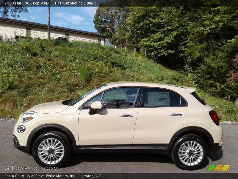  2020 500X Pop AWD Beige Cappuccino
