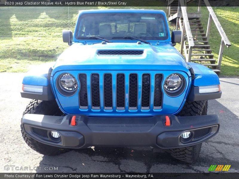 Hydro Blue Pearl / Black/Steel Gray 2020 Jeep Gladiator Mojave 4x4