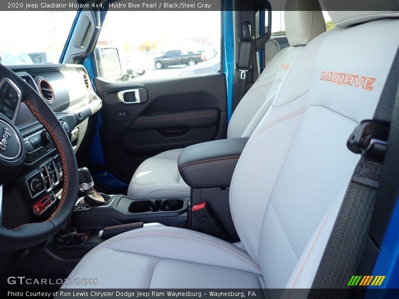 Hydro Blue Pearl / Black/Steel Gray 2020 Jeep Gladiator Mojave 4x4
