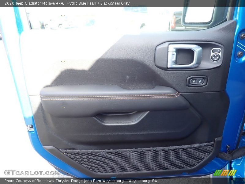 Hydro Blue Pearl / Black/Steel Gray 2020 Jeep Gladiator Mojave 4x4