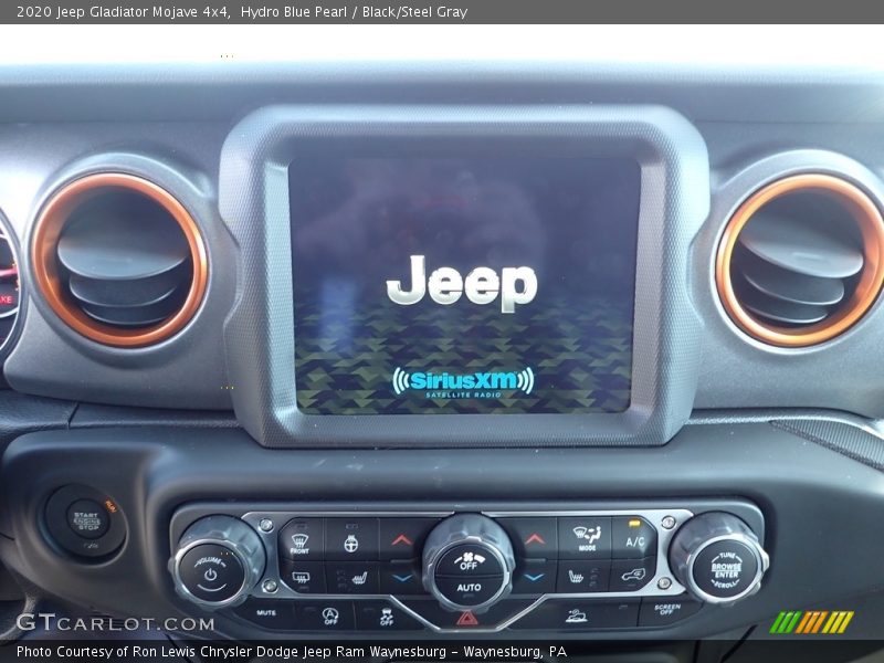 Hydro Blue Pearl / Black/Steel Gray 2020 Jeep Gladiator Mojave 4x4