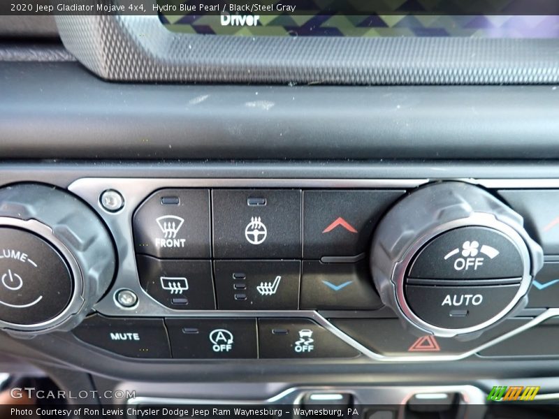 Hydro Blue Pearl / Black/Steel Gray 2020 Jeep Gladiator Mojave 4x4