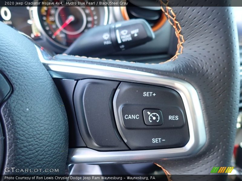 Hydro Blue Pearl / Black/Steel Gray 2020 Jeep Gladiator Mojave 4x4