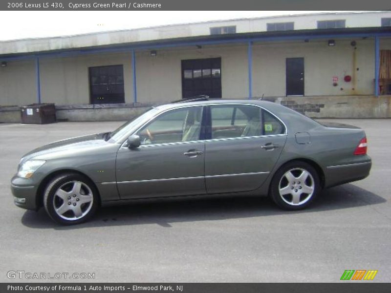 Cypress Green Pearl / Cashmere 2006 Lexus LS 430