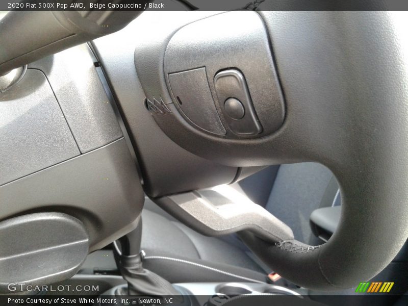 Beige Cappuccino / Black 2020 Fiat 500X Pop AWD