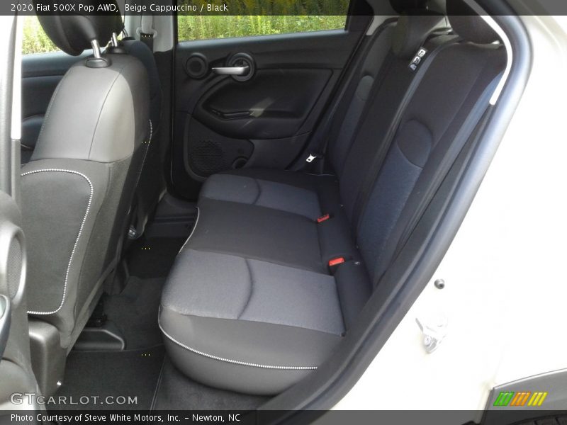 Beige Cappuccino / Black 2020 Fiat 500X Pop AWD