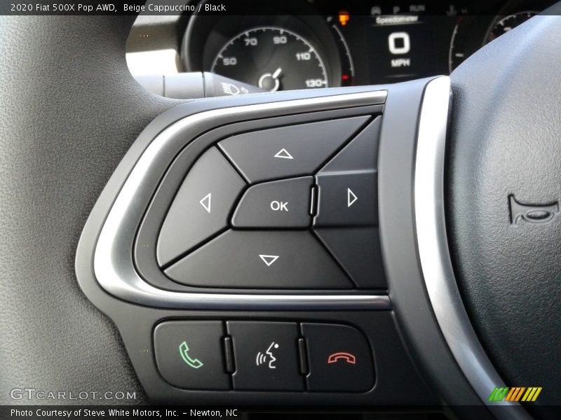  2020 500X Pop AWD Steering Wheel