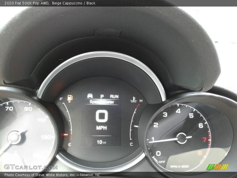  2020 500X Pop AWD Pop AWD Gauges