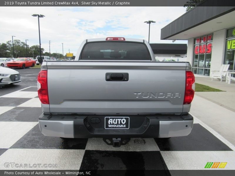 Silver Sky Metallic / Graphite 2019 Toyota Tundra Limited CrewMax 4x4