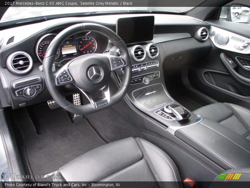  2017 C 63 AMG Coupe Black Interior