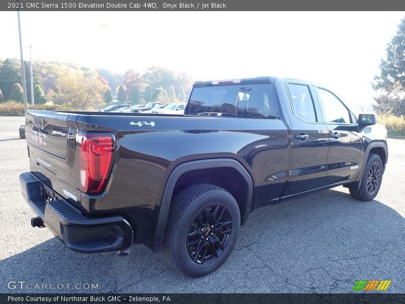 Onyx Black / Jet Black 2021 GMC Sierra 1500 Elevation Double Cab 4WD