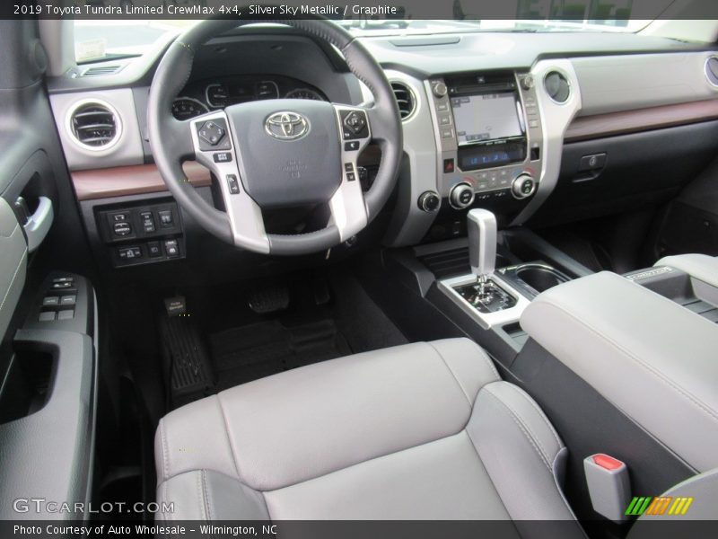 Silver Sky Metallic / Graphite 2019 Toyota Tundra Limited CrewMax 4x4
