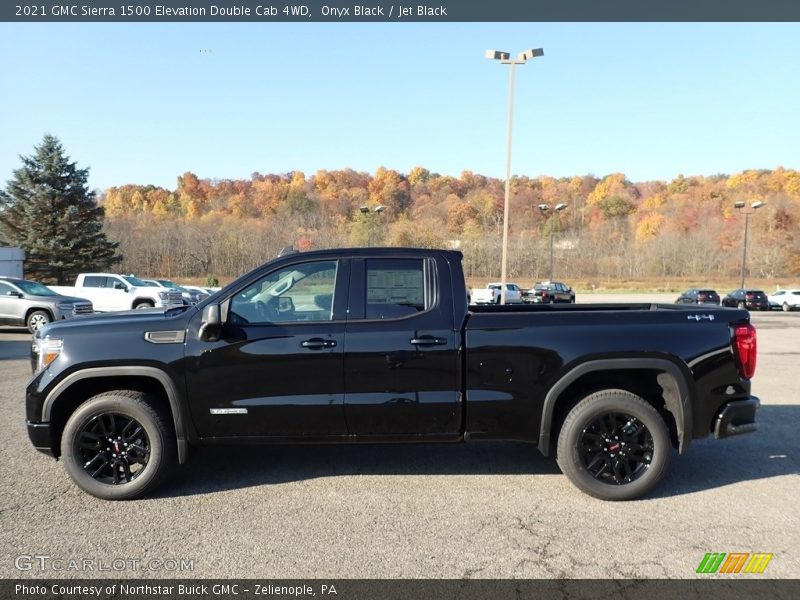  2021 Sierra 1500 Elevation Double Cab 4WD Onyx Black