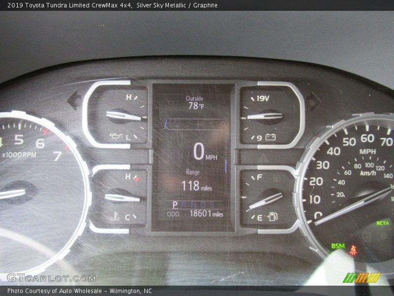 Silver Sky Metallic / Graphite 2019 Toyota Tundra Limited CrewMax 4x4