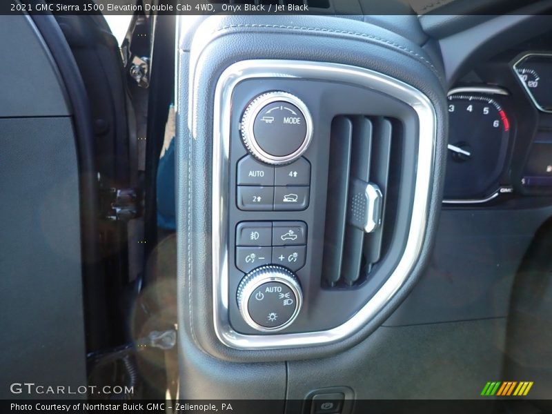 Controls of 2021 Sierra 1500 Elevation Double Cab 4WD