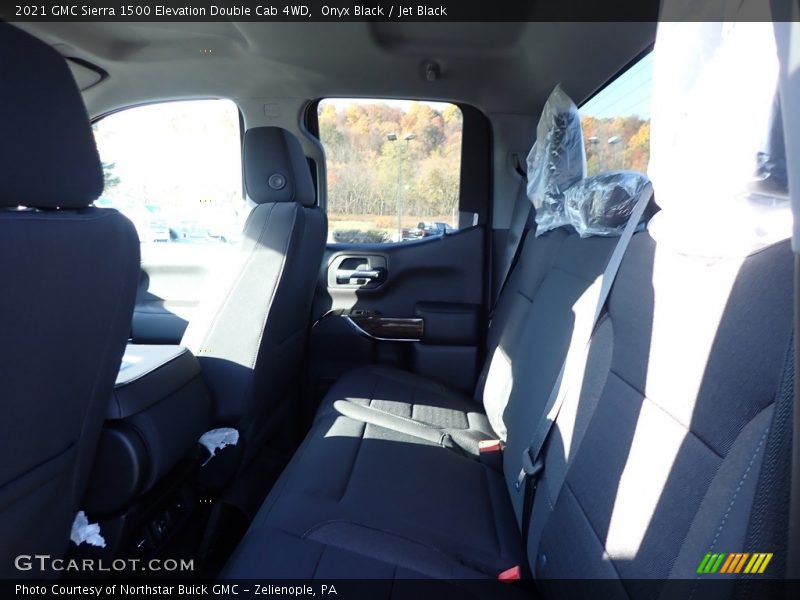 Onyx Black / Jet Black 2021 GMC Sierra 1500 Elevation Double Cab 4WD