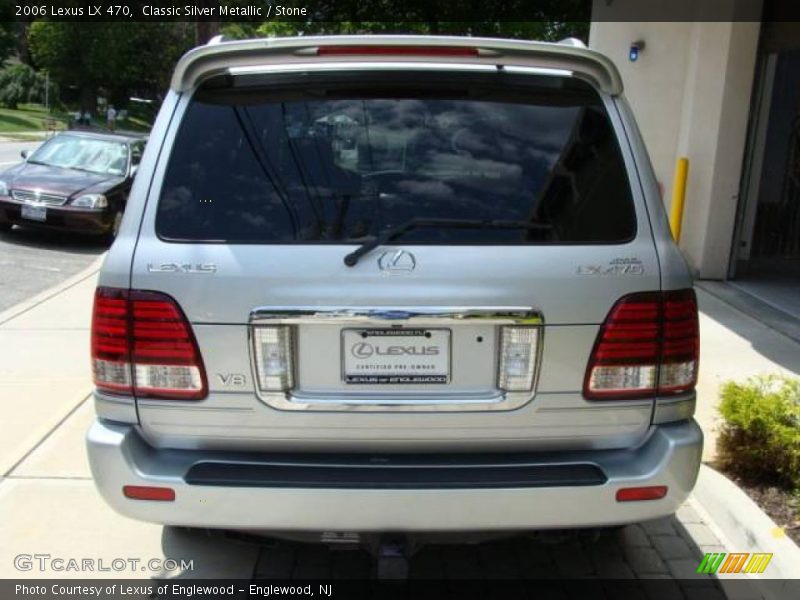 Classic Silver Metallic / Stone 2006 Lexus LX 470