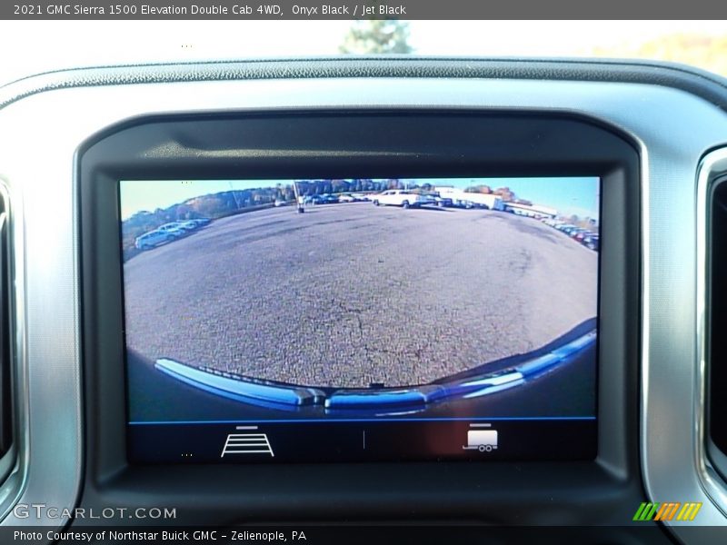 Onyx Black / Jet Black 2021 GMC Sierra 1500 Elevation Double Cab 4WD