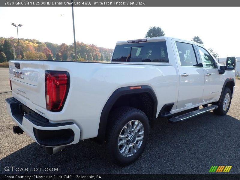 White Frost Tricoat / Jet Black 2020 GMC Sierra 2500HD Denali Crew Cab 4WD