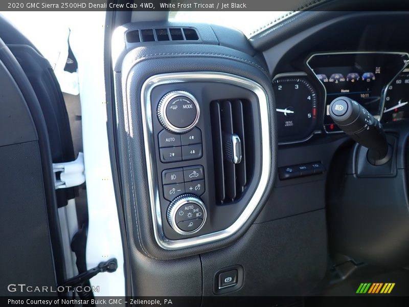 White Frost Tricoat / Jet Black 2020 GMC Sierra 2500HD Denali Crew Cab 4WD