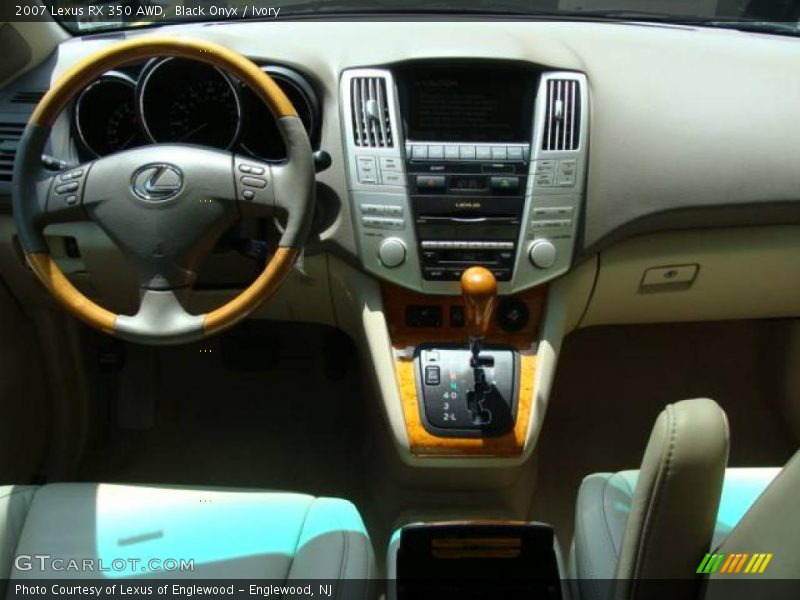 Black Onyx / Ivory 2007 Lexus RX 350 AWD