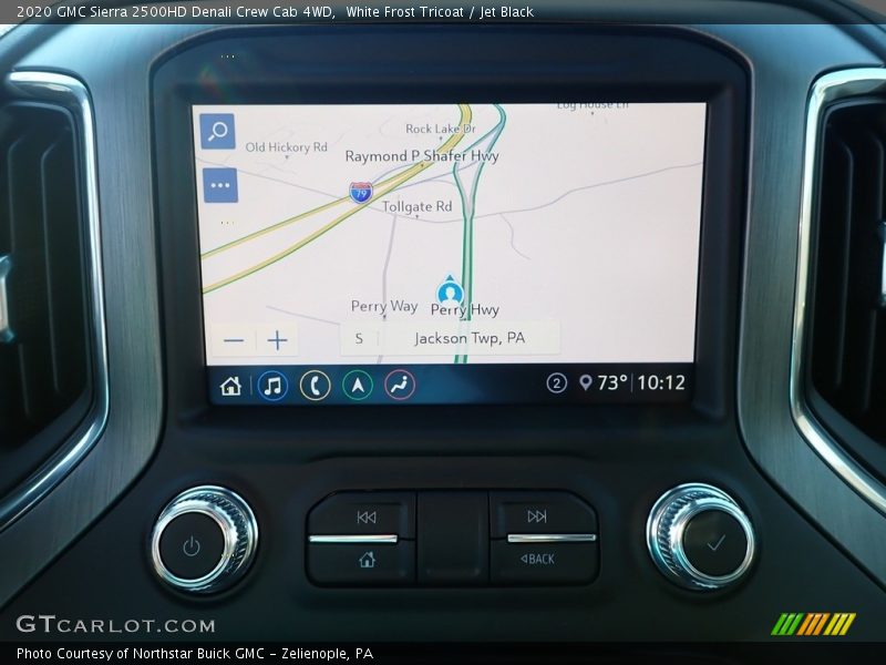 White Frost Tricoat / Jet Black 2020 GMC Sierra 2500HD Denali Crew Cab 4WD