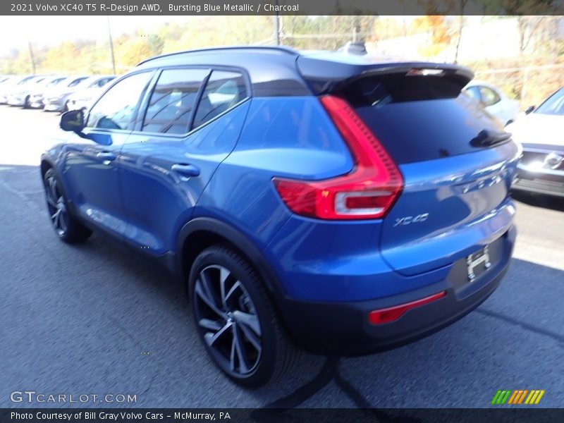 Bursting Blue Metallic / Charcoal 2021 Volvo XC40 T5 R-Design AWD