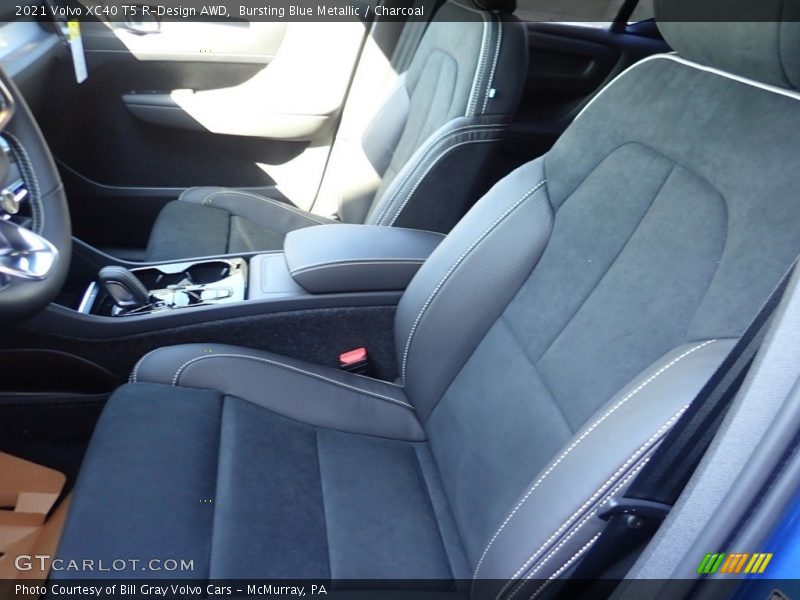 Bursting Blue Metallic / Charcoal 2021 Volvo XC40 T5 R-Design AWD
