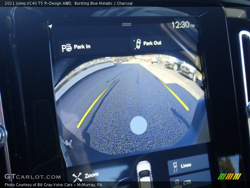 Bursting Blue Metallic / Charcoal 2021 Volvo XC40 T5 R-Design AWD