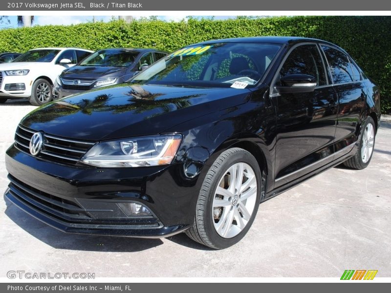 Black / Titan Black 2017 Volkswagen Jetta SEL