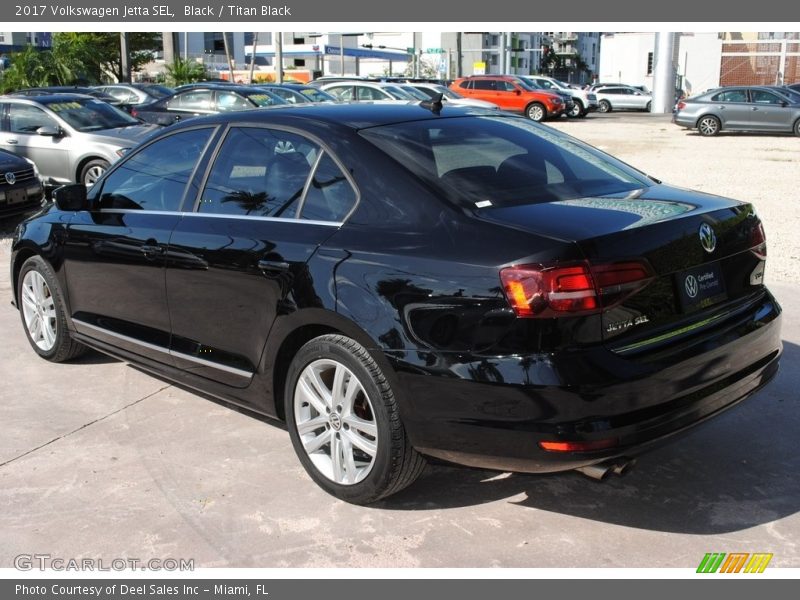 Black / Titan Black 2017 Volkswagen Jetta SEL