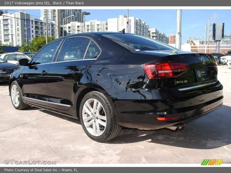 Black / Titan Black 2017 Volkswagen Jetta SEL