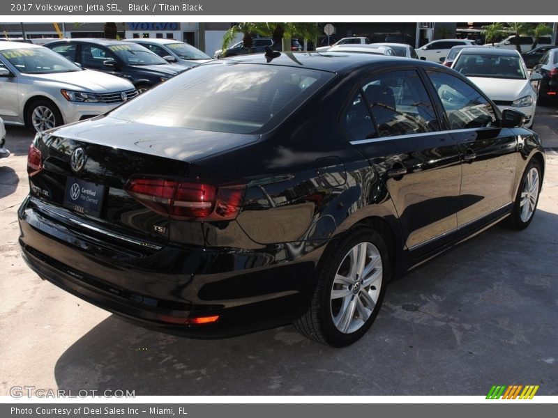 Black / Titan Black 2017 Volkswagen Jetta SEL