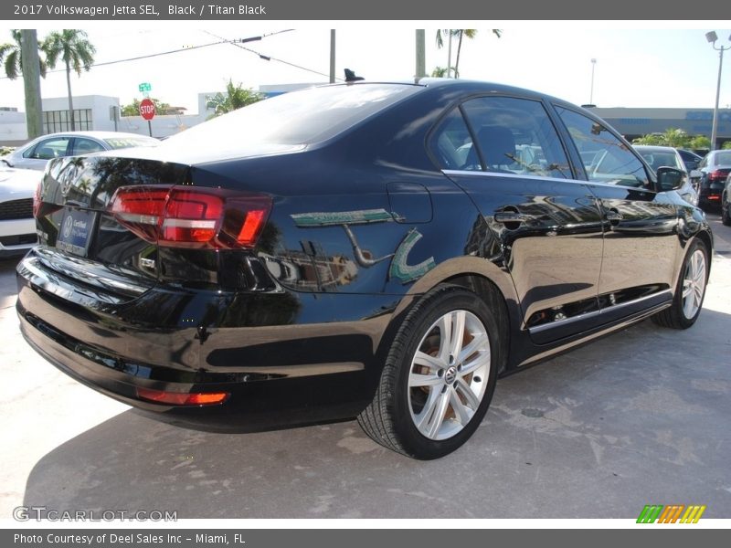 Black / Titan Black 2017 Volkswagen Jetta SEL