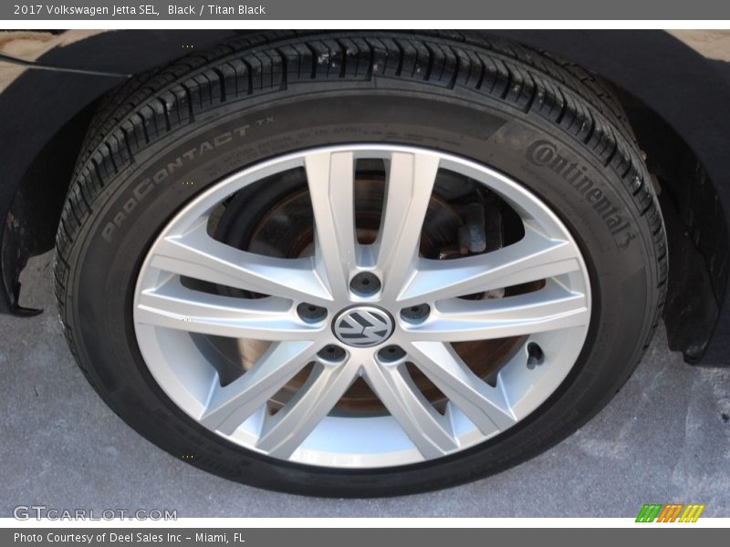 Black / Titan Black 2017 Volkswagen Jetta SEL