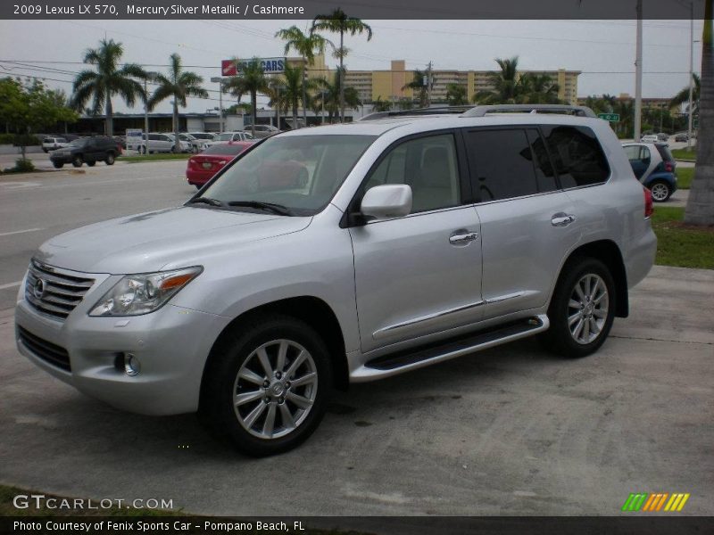 Mercury Silver Metallic / Cashmere 2009 Lexus LX 570