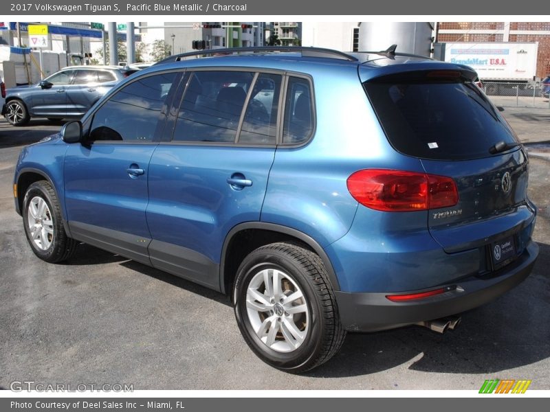 Pacific Blue Metallic / Charcoal 2017 Volkswagen Tiguan S