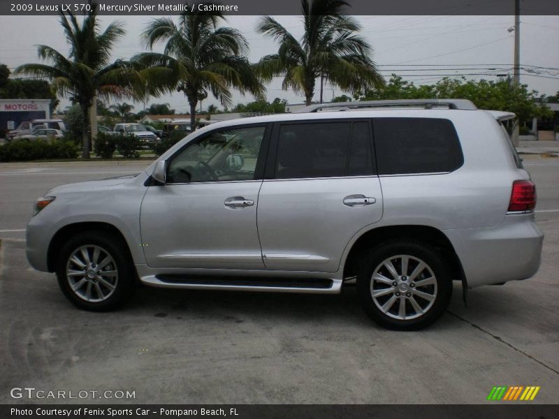 Mercury Silver Metallic / Cashmere 2009 Lexus LX 570