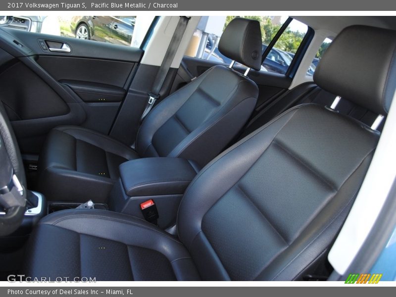 Pacific Blue Metallic / Charcoal 2017 Volkswagen Tiguan S