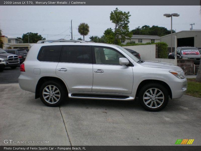 Mercury Silver Metallic / Cashmere 2009 Lexus LX 570