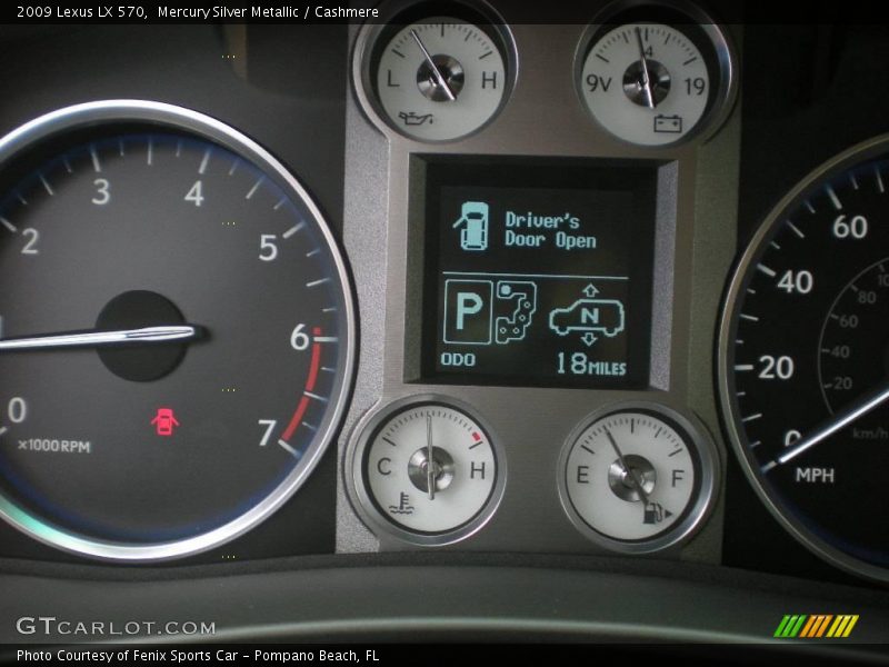 Mercury Silver Metallic / Cashmere 2009 Lexus LX 570